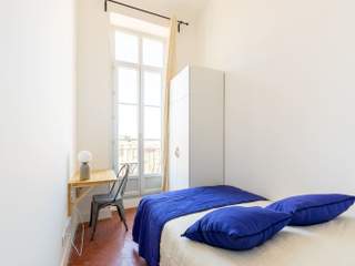 Colocation / 1 room apartment · 12 m², Marseille, Cours Lieutaud