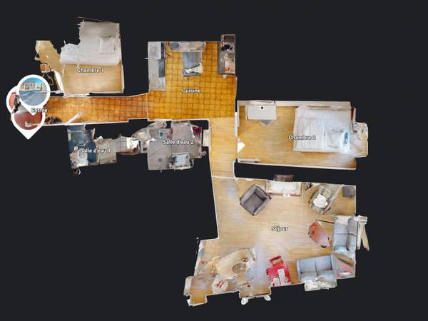 Colocation / Appartement 4 pièces de 73 m², Nantes, Rue de l'Hôtel de Ville / Photo 20