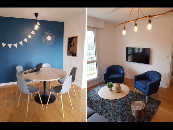 Colocation / Appartement 6 pièces de 94 m², Nantes, Avenue de l'Armorial / Photo 2