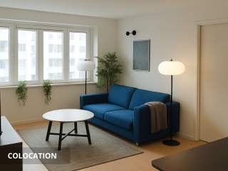 Colocation / Appartement 4 pièces de 60 m², Massy, Allée du Roussillon