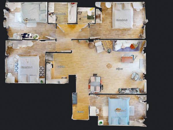 Colocation / Appartement 5 pièces de 89 m², Bobigny, Avenue Édouard Vaillant / Photo 18