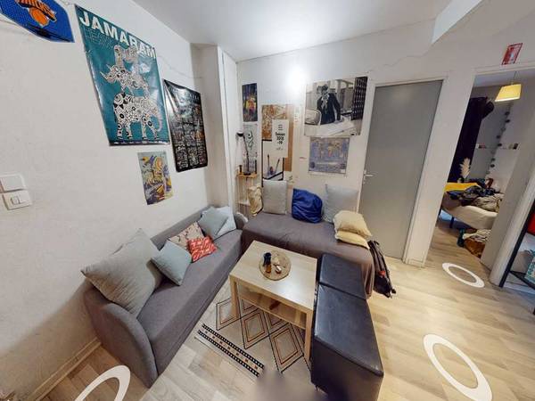 Colocation / Appartement 4 pièces de 90 m², Lyon, Quai Rambaud / Photo 2