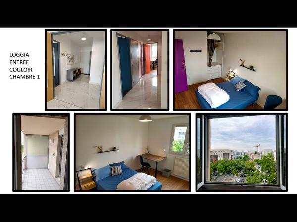 Colocation / Appartement 4 pièces de 90 m², Lyon, Place des Pavillons / Photo 3