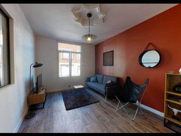 Colocation / Appartement 5 pièces de 110 m², Lille, Rue Malesherbes / Photo 2