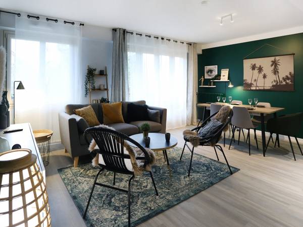 Colocation / Appartement 6 pièces de 100 m², Rennes, Rue de Chateaugiron / Photo 2