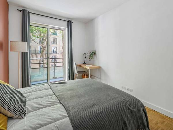 Colocation / Appartement 1 pièce de 16 m², Paris, Rue de Rémusat / Photo 2