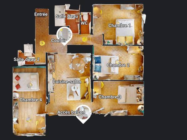 Flatsharing / 5-bedroom flat · 81 m², Villeurbanne, Cours Émile Zola / Photo 17