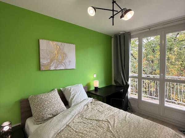 Colocation / Appartement 5 pièces de 84 m², Villeurbanne, Cours Emile Zola / Photo 2