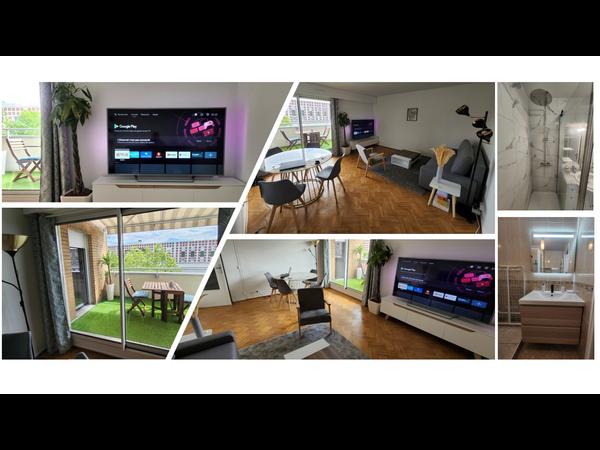 Colocation / Appartement 5 pièces de 103 m², Noisy-le-Grand, Promenade Michel Simon / Photo 2