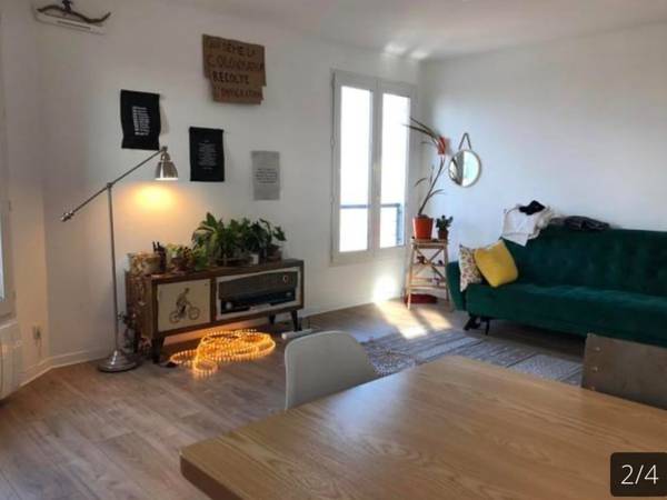 Sous-location / Appartement 6 pièces de 87 m², Paris, Rue Saint-Just / Photo 2