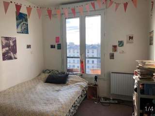 Sublet / 6-bedroom flat · 87 m², Paris, Rue Saint-Just