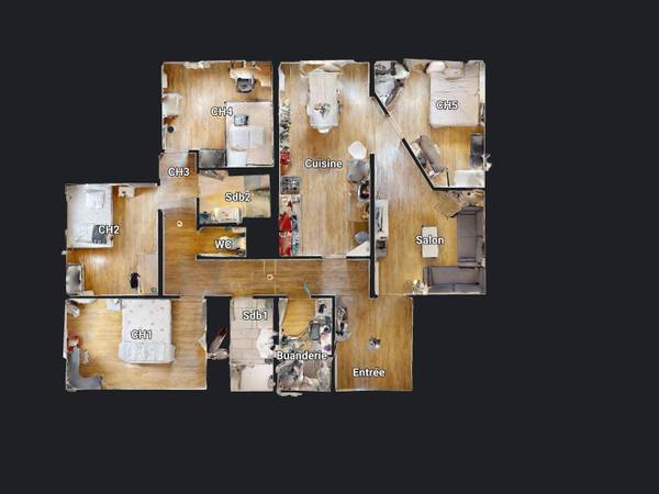 Flatsharing / 6-bedroom flat · 110 m², Lyon, Rue Philippe Fabia / Photo 16