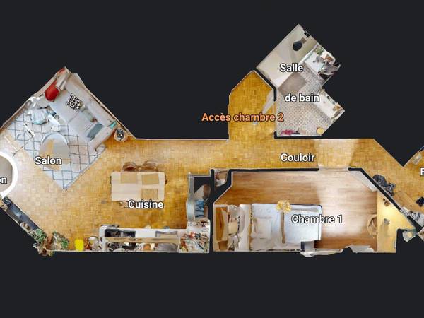 Colocation / Appartement 4 pièces de 65 m², Lyon, B Avenue Leclerc / Photo 38
