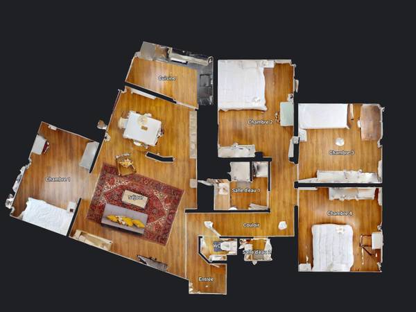 Colocation / Appartement 5 pièces de 98 m², Strasbourg, Rue de Lausanne / Photo 19