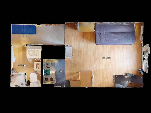 Location / Appartement 1 pièce de 20 m², Poitiers, Rue des Quatres Cyprès / Photo 12