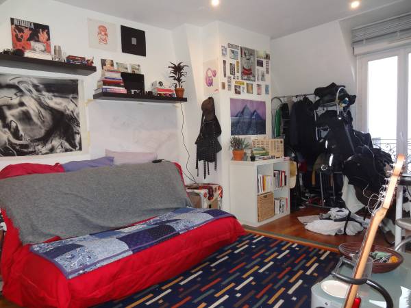 Sous-location / Studio de 20 m², Paris, Boulevard Barbès / Photo 2