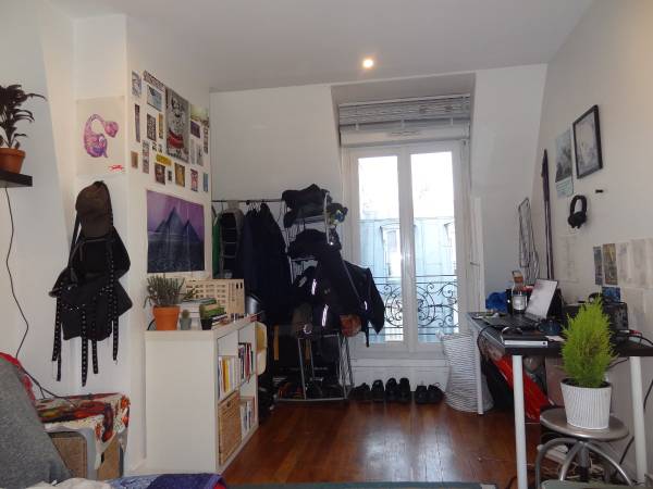 Sous-location / Studio de 20 m², Paris, Boulevard Barbès / Photo 3