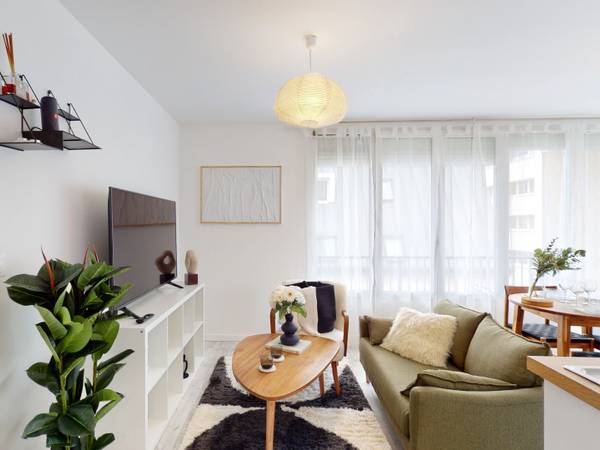 Colocation / Appartement 4 pièces de 59 m², Rouen, Quai Jacques Anquetil / Photo 2