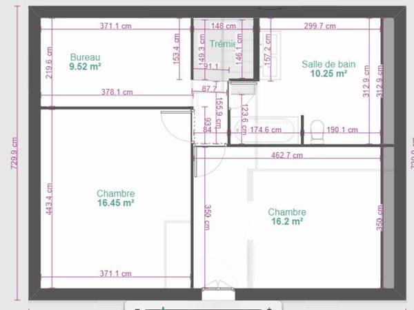Colocation / Appartement 5 pièces de 105 m², Toulouse, Rue de Bordeaux / Photo 11