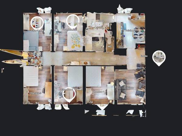 Colocation / Appartement 6 pièces de 86 m², Saint-Martin-d'Hères, Rue du 19 Mars 1962 / Photo 10