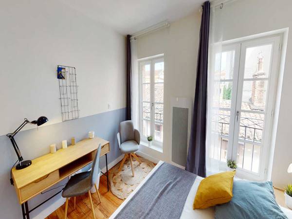 Flatsharing / 5-bedroom flat · 120 m², Toulouse, Rue Bellegarde / Photo 2