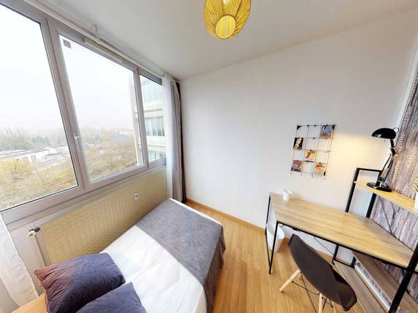 Colocation / Appartement 4 pièces de 70 m², Lille, Rue Bonte Pollet / Photo 2