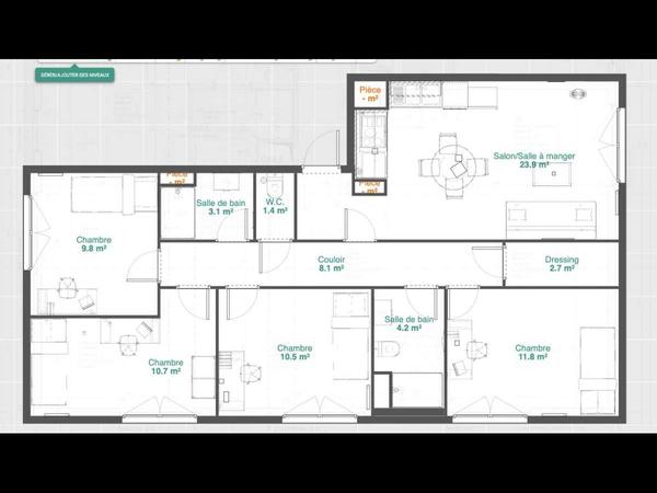 Flatsharing / 5-bedroom student room · 90 m², Saint-Quentin, Boulevard du Maréchal Juin / Photo 7