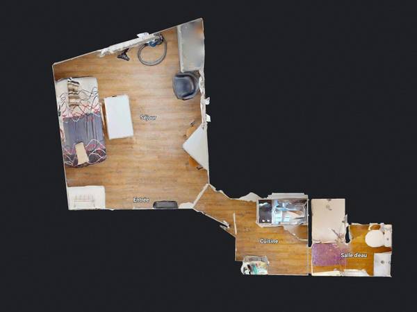 Location / Appartement 1 pièce de 20 m², Tours, Rue Galilée / Photo 13