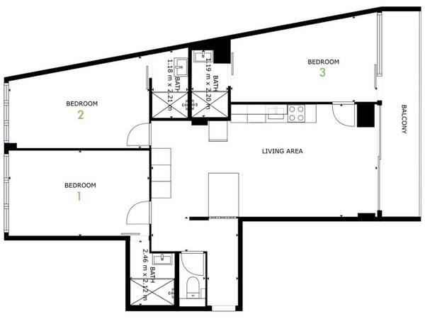 Flatsharing / 4-bedroom flat · 76 m², Annemasse, Rue du Commerce / Photo 12
