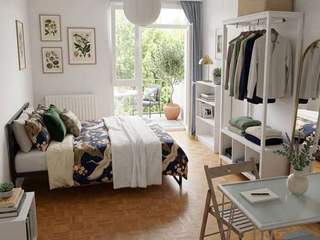 Chambre chez l'habitant / Appartement 1 pièce de 16 m², Ixelles