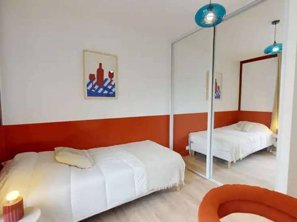 Colocation / Appartement 5 pièces de 55 m², Paris, Avenue Félix Faure / Photo 2