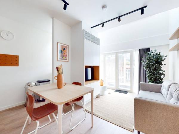 Rental / 1-bedroom flat · 37 m², Bruxelles, Quai-à-La Houille, 10 / Photo 2