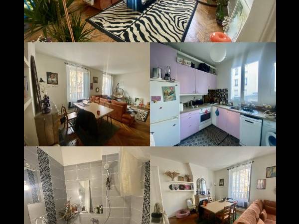 Sous-location / Appartement 4 pièces de 80 m², Paris, Boulevard Barbès / Photo 2