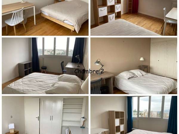 Chambre pour étudiant / Appartement 4 pièces de 88 m², Lyon, Rue de Boyer / Photo 2