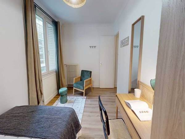 Colocation / Appartement 5 pièces de 110 m², Paris, Rue de Saussure / Photo 2