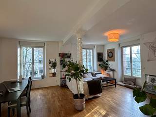 Flatsharing / 5-bedroom flat · 125 m², Paris, Villa Marcel Lods