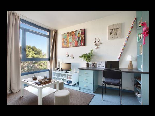 Location / Résidence 1 pièce de 20 m², Toulon, Traverse des Minimes / Photo 2