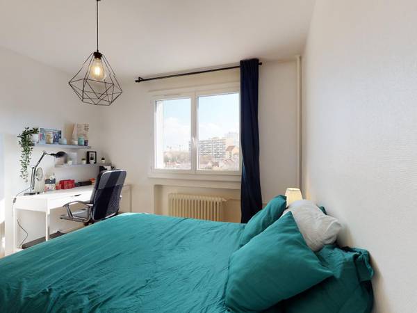 Flatsharing / 4-bedroom flat · 75 m², Villeurbanne, Rue Victor Basch / Photo 2