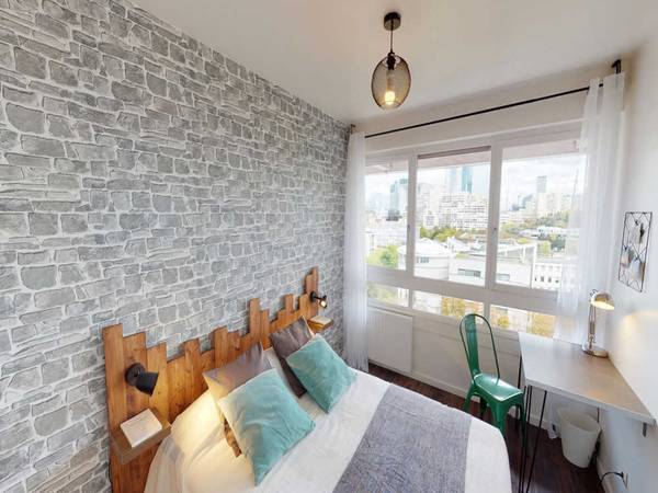 Colocation / Appartement 4 pièces de 80 m², Nanterre, Rue Salvador Allende / Photo 2