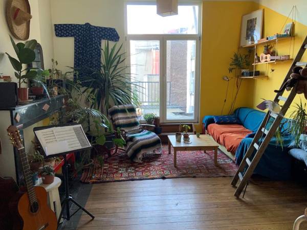 Colocation / Appartement 6 pièces de 90 m², Saint-Gilles, Rue de Bosnie / Photo 5