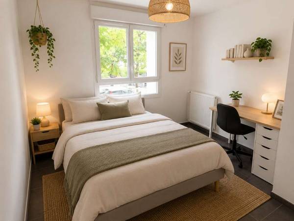 Colocation / Appartement 4 pièces de 70 m², Mérignac, Allée des Pensees / Photo 2