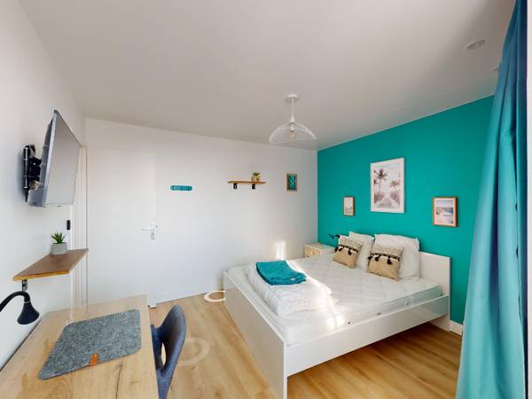Colocation / Appartement 5 pièces de 81 m², Tours, Rue Lord Byron / Photo 2