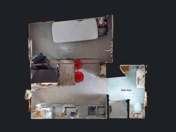 Location / Maison 1 pièce de 18 m², Amiens, Rue Jean Jaurès / Photo 11