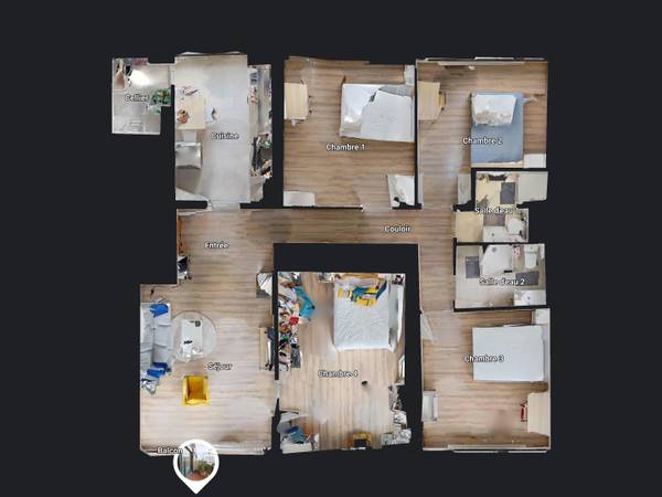 Colocation / Appartement 5 pièces de 107 m², Strasbourg, Rue Prosper Mérimée / Photo 22