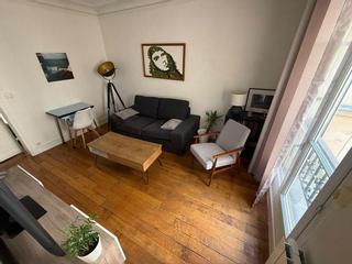 Sublet / 2 rooms apartment · 34 m², Paris, Rue des Pyrénées
