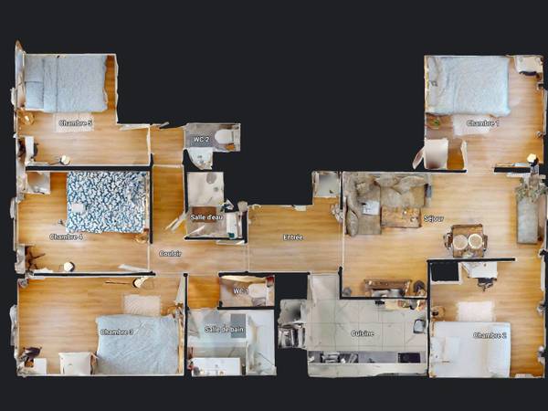 Colocation / Appartement 6 pièces de 88 m², Asnières-sur-Seine, Rue Robert Lavergne / Photo 19
