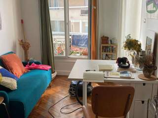 Sous-location / 1 room apartment · 18 m², Paris, Rue de Nantes