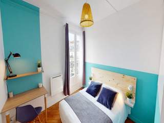 Flatsharing / Appartement 6 pièces de 130 m², Paris, Rue des Volontaires