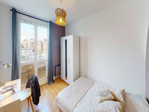 Colocation / Appartement 4 pièces de 80 m², Asnières-sur-Seine, Rue du Ménil / Photo 2