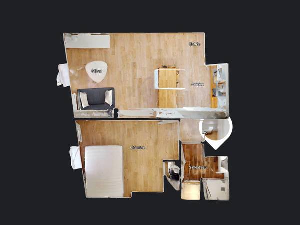 Location / Appartement 2 pièces de 34 m², Valence, Rue Jonchère / Photo 15